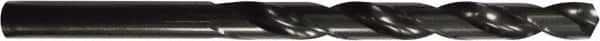 Guhring - 31/32", 118° Point, Spiral Flute, High Speed Steel Taper Length Drill Bit - Oxide Finish, 185mm Flute Length, 282mm OAL, Series 217 - Americas Industrial Supply