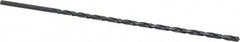Interstate - 25/64" 118° 2-Flute High Speed Steel Extra Length Drill Bit - Americas Industrial Supply