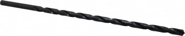 Interstate - 9/16" 118° 2-Flute High Speed Steel Extra Length Drill Bit - Americas Industrial Supply