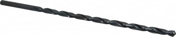 Interstate - 19/32" 118° 2-Flute High Speed Steel Extra Length Drill Bit - Americas Industrial Supply