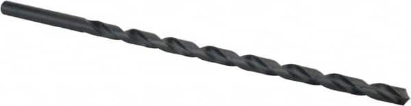 Interstate - 5/8" 118° 2-Flute High Speed Steel Extra Length Drill Bit - Americas Industrial Supply