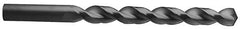 Hertel - 9/64" 135° Solid Carbide Jobber Drill - Right Hand Cut, Parabolic Flute, 2-1/2" OAL, Split Point - Americas Industrial Supply