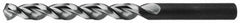 Walter-Titex - #58 130° High Speed Steel Jobber Drill - Bright Finish, Right Hand Cut, Parabolic Flute, Straight Shank, 1-7/16" OAL, Standard Point - Americas Industrial Supply