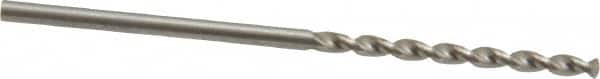 Walter-Titex - 1/16" 130° High Speed Steel Jobber Drill - Oxide Finish, Right Hand Cut, Parabolic Flute, Straight Shank, 1-11/16" OAL, Standard Point - Americas Industrial Supply