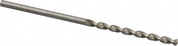 Walter-Titex - 5/64" 130° High Speed Steel Jobber Drill - Oxide Finish, Right Hand Cut, Parabolic Flute, Straight Shank, 1-15/16" OAL, Standard Point - Americas Industrial Supply