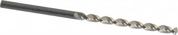 Walter-Titex - 7/64" 130° High Speed Steel Jobber Drill - Oxide Finish, Right Hand Cut, Parabolic Flute, Straight Shank, 2-13/32" OAL, Standard Point - Americas Industrial Supply