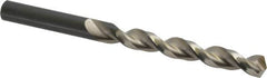 Walter-Titex - 13/32" 130° High Speed Steel Jobber Drill - Oxide Finish, Right Hand Cut, Parabolic Flute, Straight Shank, 5-1/4" OAL, Standard Point - Americas Industrial Supply