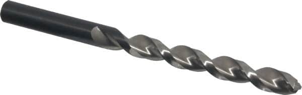 Walter-Titex - 27/64" 130° High Speed Steel Jobber Drill - Oxide Finish, Right Hand Cut, Parabolic Flute, Straight Shank, 5-19/32" OAL, Standard Point - Americas Industrial Supply