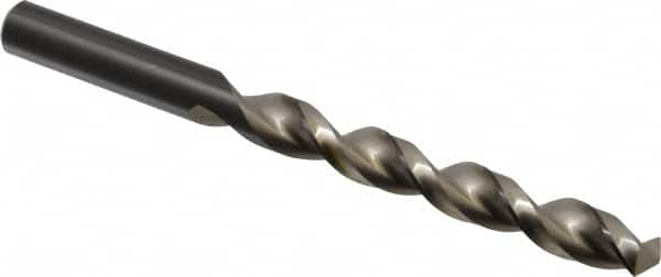 Walter-Titex - 31/64" 130° High Speed Steel Jobber Drill - Oxide Finish, Right Hand Cut, Parabolic Flute, Straight Shank, 5-15/16" OAL, Standard Point - Americas Industrial Supply
