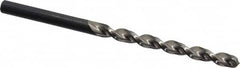 Walter-Titex - #12 130° High Speed Steel Jobber Drill - Oxide Finish, Right Hand Cut, Parabolic Flute, Straight Shank, 3-3/8" OAL, Standard Point - Americas Industrial Supply