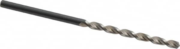 Walter-Titex - #39 130° High Speed Steel Jobber Drill - Oxide Finish, Right Hand Cut, Parabolic Flute, Straight Shank, 2-1/4" OAL, Standard Point - Americas Industrial Supply