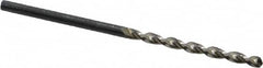 Walter-Titex - #42 130° High Speed Steel Jobber Drill - Oxide Finish, Right Hand Cut, Parabolic Flute, Straight Shank, 2-1/4" OAL, Standard Point - Americas Industrial Supply