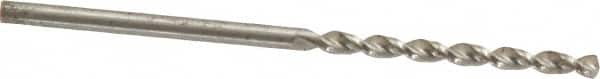 Walter-Titex - #47 130° High Speed Steel Jobber Drill - Bright Finish, Right Hand Cut, Parabolic Flute, Straight Shank, 1-15/16" OAL, Standard Point - Americas Industrial Supply