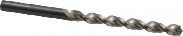 Walter-Titex - Letter D 130° High Speed Steel Jobber Drill - Oxide Finish, Right Hand Cut, Parabolic Flute, Straight Shank, 3-31/32" OAL, Standard Point - Americas Industrial Supply