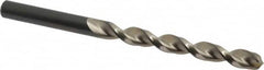 Walter-Titex - Letter P 130° High Speed Steel Jobber Drill - Oxide Finish, Right Hand Cut, Parabolic Flute, Straight Shank, 4-19/32" OAL, Standard Point - Americas Industrial Supply