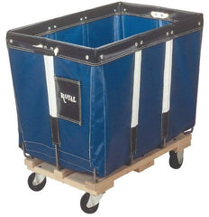 Royal Basket Trucks - 42" Long x 30" Wide x 36" High, Yellow Vinyl Replacement Liner - Use with Royal - 18 Bushel Capacity Basket Trucks - Americas Industrial Supply