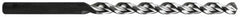 Walter-Titex - 11mm, 130° Point, Parabolic Flute, High Speed Steel Taper Length Drill Bit - Oxide Finish, 5-3/64" Flute Length, 7-43/64" OAL, Series A1522 - Americas Industrial Supply