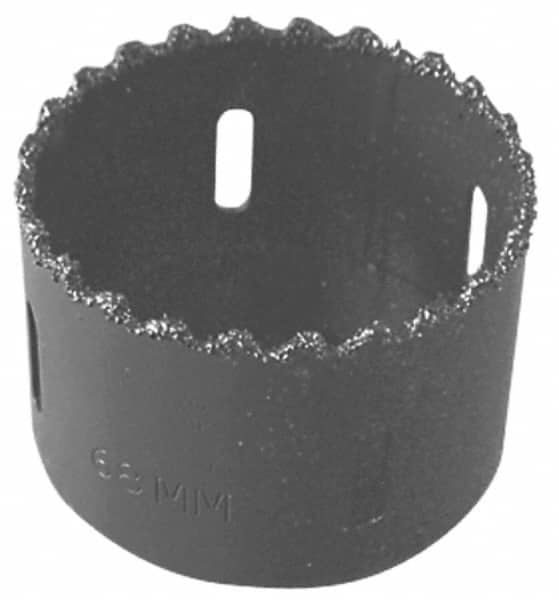 Lenox - 3" Diam, 1-5/8" Cutting Depth, Hole Saw - Carbide Grit Saw, Gulleted Edge - Americas Industrial Supply