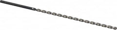 Walter-Titex - 3/16" 130° 2-Flute High Speed Steel Extra Length Drill Bit - Americas Industrial Supply