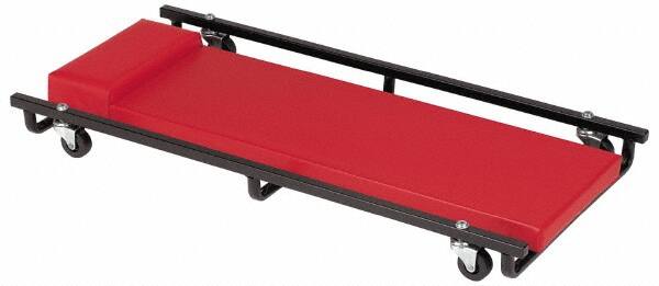 Whiteside - 570 Lb Capacity, 6 Wheel Creeper - Steel, 36" Long x 3-1/4" High x 17" Wide - Americas Industrial Supply