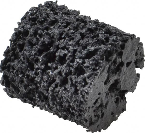 3M - 1" Diam, 1" Face Width, 3/16" Center Hole, Very Coarse Grade, Silicon Carbide Deburring Wheel - Unitized, Hard Density 7 Grade, 35,100 RPM - Americas Industrial Supply