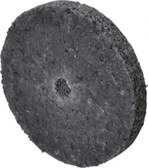 3M - 2" Diam, 1/4" Face Width, 1/4" Center Hole, Very Coarse Grade, Silicon Carbide Deburring Wheel - Unitized, Hard Density 7 Grade, 20,100 RPM - Americas Industrial Supply