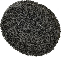 3M - 3" Diam, 1/2" Face Width, 1/4" Center Hole, Very Coarse Grade, Silicon Carbide Deburring Wheel - Unitized, Hard Density 7 Grade, 14,100 RPM - Americas Industrial Supply
