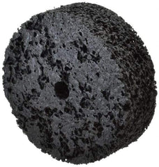 3M - 3" Diam, 1" Face Width, 3/8" Center Hole, Very Coarse Grade, Silicon Carbide Deburring Wheel - Unitized, Hard Density 7 Grade, 14,100 RPM - Americas Industrial Supply