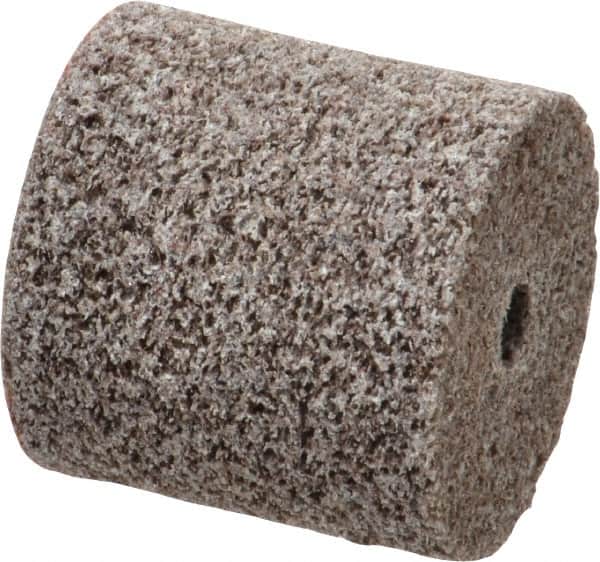 Norton - 1" Diam, 1" Face Width, 3/16" Center Hole, Coarse Grade, Aluminum Oxide Deburring Wheel - Unitized, Hard Density 8 Grade, 35,100 RPM - Americas Industrial Supply