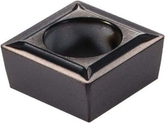 Kennametal - SCMT32.51 LF Grade KC5010 Carbide Turning Insert - TiAlN Finish, 90° Square, 3/8" Inscr Circle, 5/32" Thick, 1/64" Corner Radius - Americas Industrial Supply