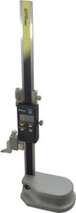 Mitutoyo - 8" Electronic Height Gage - 0.0005" Resolution, Accurate to 0.001", LCD Display, SPC Data Output - Americas Industrial Supply