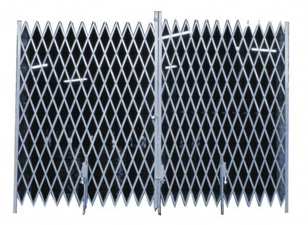 Illinois Engineered Products - 6' High x 14' Wide Bi-Parting Folding Gates - Steel - Americas Industrial Supply