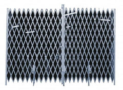 Illinois Engineered Products - 6' High x 12' Wide Bi-Parting Folding Gates - Steel - Americas Industrial Supply