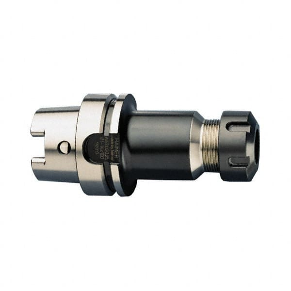 HAIMER - 0.59" to 0.79" Capacity, 3.94" Projection, HSK100A Hollow Taper, ER32 Collet Chuck - 0.0001" TIR - Exact Industrial Supply