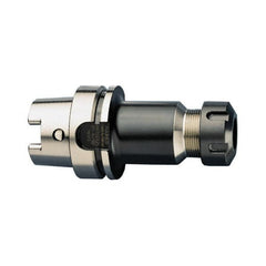 HAIMER - 0.59" to 0.79" Capacity, 3.94" Projection, HSK100A Hollow Taper, ER32 Collet Chuck - 0.0001" TIR - Exact Industrial Supply