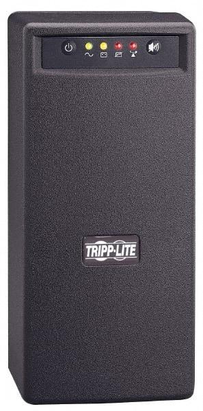 Tripp-Lite - 12 Amp, 1,000 VA, Wall Mount Line Interactive Backup Uninterruptible Power Supply - Backup 3-1/2 min with Full Load & 14 min with Half Load, 120 VAC Input, 115 & 120 VAC Output, 500 Watt Output, 1 Phases, 8 Outlets - Americas Industrial Supply