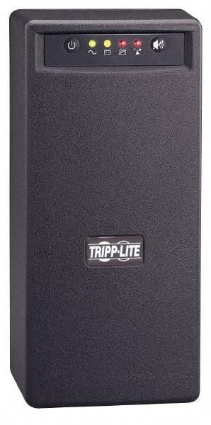 Tripp-Lite - 12 Amp, 800 VA, Wall Mount Line Interactive Backup Uninterruptible Power Supply - Backup 3-1/2 min with Full Load & 11-1/2 min with Half Load, 120 VAC Input, 110, 115 & 120 VAC Output, 475 Watt Output, 1 Phases, 7 Outlets - Americas Industrial Supply