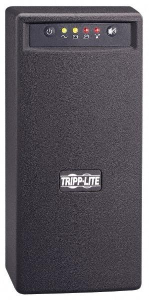 Tripp-Lite - 12 Amp, 750 VA, Wall Mount Line Interactive Backup Uninterruptible Power Supply - Backup 2.2 min with Full Load & 8.3 min with Half Load, 120 VAC Input, 115 & 120 VAC Output, 750 Watt Output, 1 Phases, 6 Outlets - Americas Industrial Supply