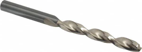 Walter-Titex - 23/64" 130° Cobalt Jobber Drill - Oxide Finish, Right Hand Cut, Parabolic Flute, Straight Shank, 4-29/32" OAL, Split Point - Americas Industrial Supply