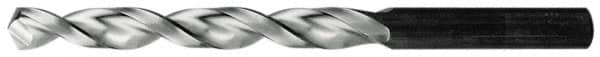 Walter-Titex - 8.9mm 130° Cobalt Jobber Drill - Oxide Finish, Right Hand Cut, Parabolic Flute, Straight Shank, 4-29/32" OAL, Split Point - Americas Industrial Supply