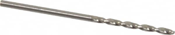 Walter-Titex - 1.7mm 130° Cobalt Jobber Drill - Bright Finish, Right Hand Cut, Parabolic Flute, Straight Shank, 1-11/16" OAL, Split Point - Americas Industrial Supply