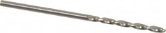 Walter-Titex - 1.7mm 130° Cobalt Jobber Drill - Bright Finish, Right Hand Cut, Parabolic Flute, Straight Shank, 1-11/16" OAL, Split Point - Americas Industrial Supply
