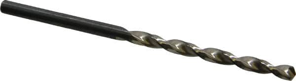 Walter-Titex - 3.4mm 130° Cobalt Jobber Drill - Oxide Finish, Right Hand Cut, Parabolic Flute, Straight Shank, 2-3/4" OAL, Split Point - Americas Industrial Supply