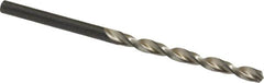 Walter-Titex - 3.8mm 130° Cobalt Jobber Drill - Oxide Finish, Right Hand Cut, Parabolic Flute, Straight Shank, 2-61/64" OAL, Split Point - Americas Industrial Supply