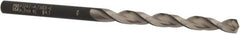 Walter-Titex - 4.1mm 130° Cobalt Jobber Drill - Oxide Finish, Right Hand Cut, Parabolic Flute, Straight Shank, 2-15/16" OAL, Split Point - Americas Industrial Supply