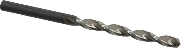 Walter-Titex - 5.5mm 130° Cobalt Jobber Drill - Oxide Finish, Right Hand Cut, Parabolic Flute, Straight Shank, 93mm OAL, Split Point - Americas Industrial Supply