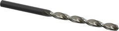 Walter-Titex - 5.5mm 130° Cobalt Jobber Drill - Oxide Finish, Right Hand Cut, Parabolic Flute, Straight Shank, 93mm OAL, Split Point - Americas Industrial Supply
