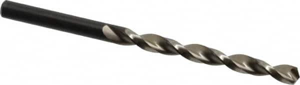 Walter-Titex - 6.1mm 130° Cobalt Jobber Drill - Oxide Finish, Right Hand Cut, Parabolic Flute, Straight Shank, 101mm OAL, Split Point - Americas Industrial Supply