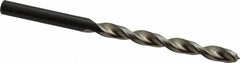 Walter-Titex - 6.2mm 130° Cobalt Jobber Drill - Oxide Finish, Right Hand Cut, Parabolic Flute, Straight Shank, 101mm OAL, Split Point - Americas Industrial Supply