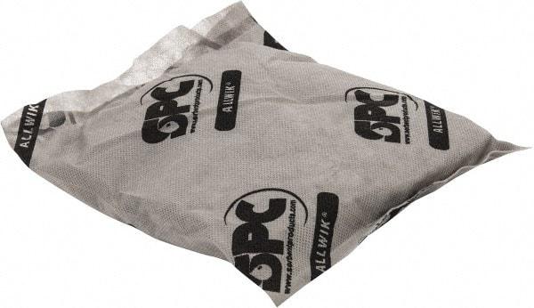 Brady SPC Sorbents - 9 Inch Long x 9 Inch Wide Sorbent Pillow - 21 Gallon Capacity, Universal - Americas Industrial Supply